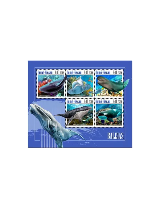 n° 7822/7826 - Timbre GUINEE-BISSAU Poste