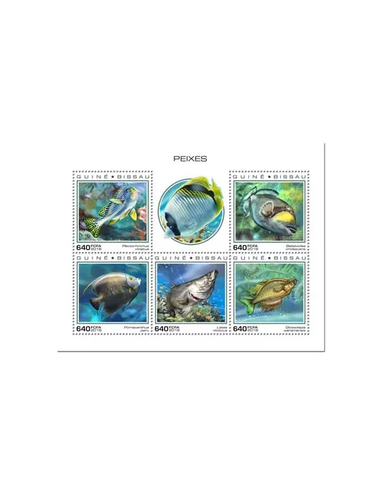 n° 7912/7916 - Timbre GUINEE-BISSAU Poste