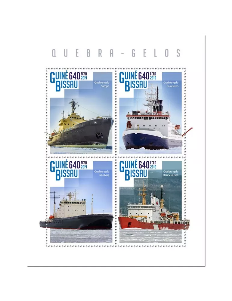 n° 8082/8085 - Timbre GUINEE-BISSAU Poste