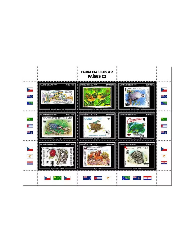 n° 8125/8133 - Timbre GUINEE-BISSAU Poste