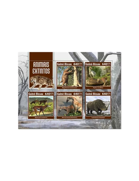 n° 8266/8270 - Timbre GUINEE-BISSAU Poste