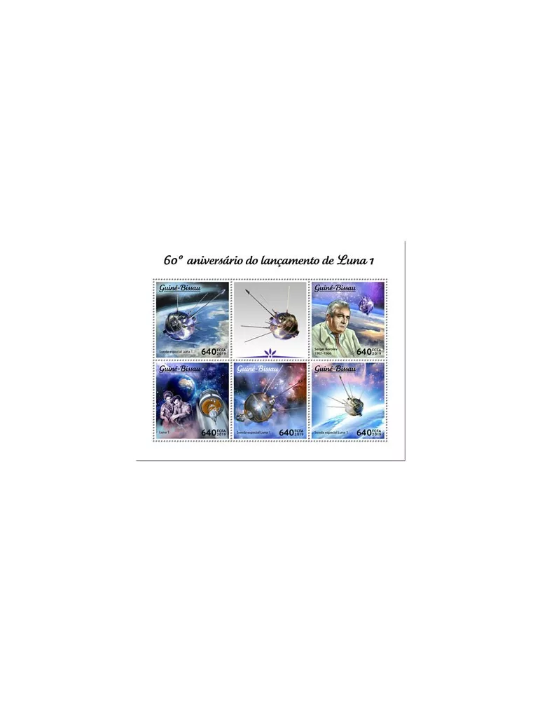 n° 8271/8275 - Timbre GUINEE-BISSAU Poste