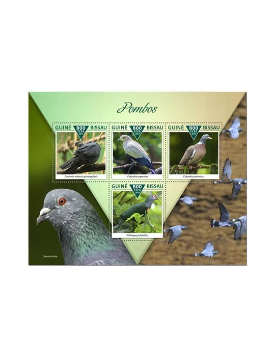 n° 8382/8385 - Timbre GUINEE-BISSAU Poste