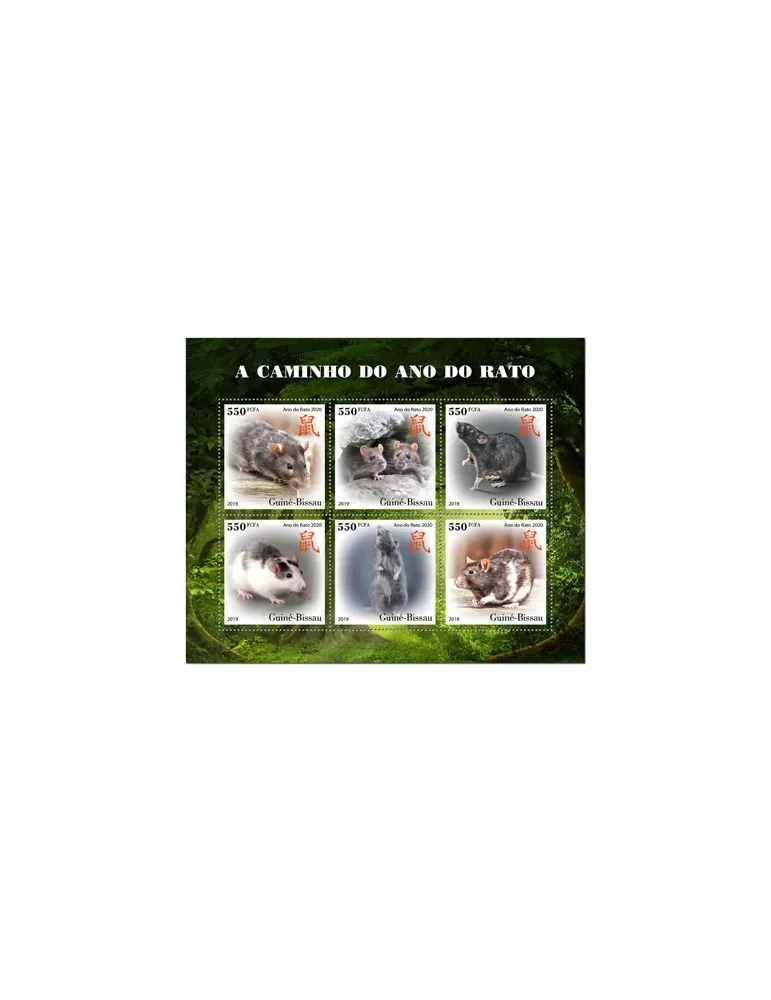 n° 8408/8413 - Timbre GUINEE-BISSAU Poste