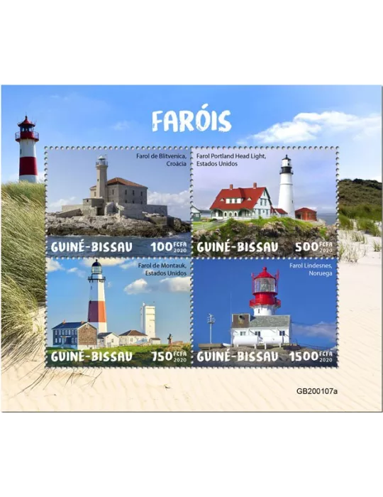 n° 8493/8496 - Timbre GUINEE-BISSAU Poste