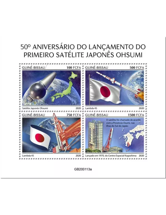 n° 8517/8520 - Timbre GUINEE-BISSAU Poste