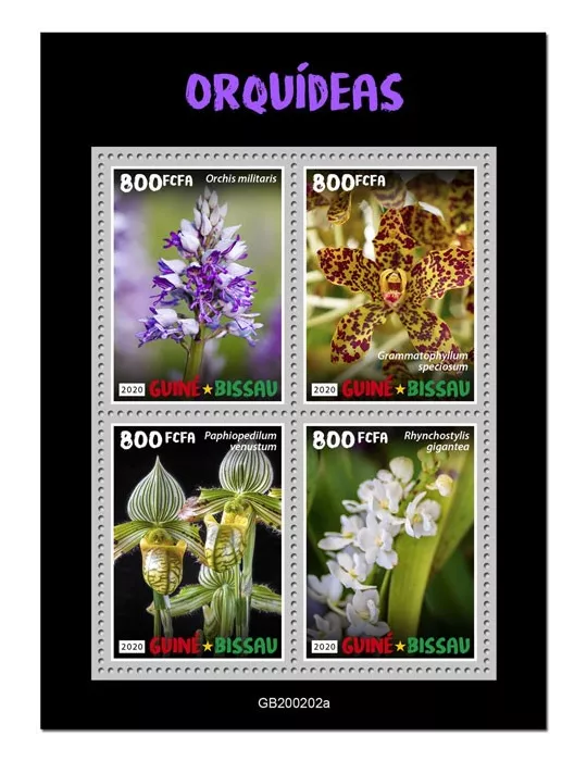 n° 8543/8546 - Timbre GUINEE-BISSAU Poste