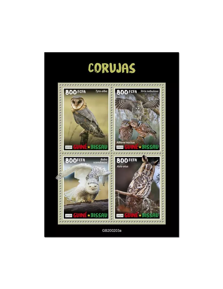 n° 8547/8550 - Timbre GUINEE-BISSAU Poste