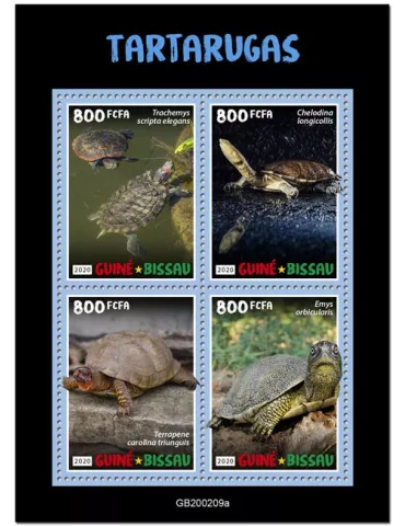 n° 8569/8572 - Timbre GUINEE-BISSAU Poste