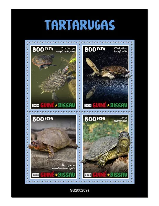 n° 8569/8572 - Timbre GUINEE-BISSAU Poste