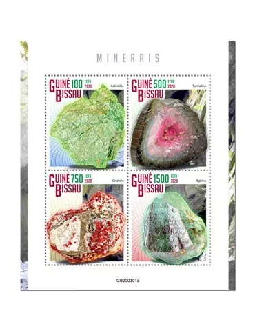 n° 8592/8595 - Timbre GUINEE-BISSAU Poste