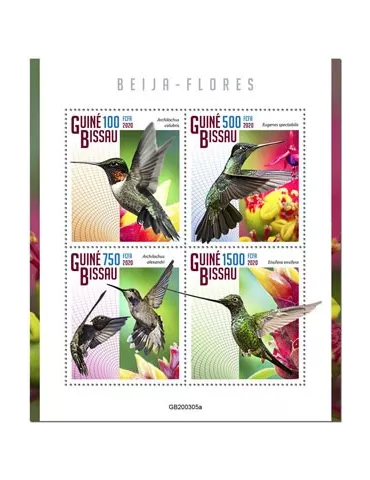 n° 8608/8611 - Timbre GUINEE-BISSAU Poste