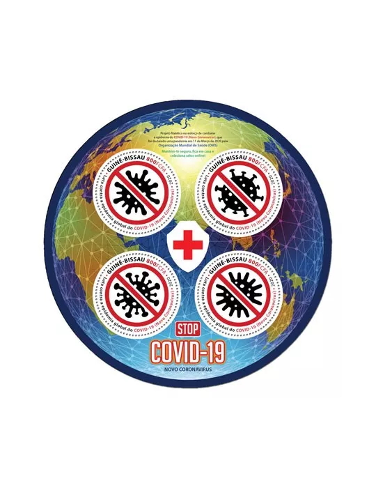 n° 8645/8648 - Timbre GUINEE-BISSAU Poste