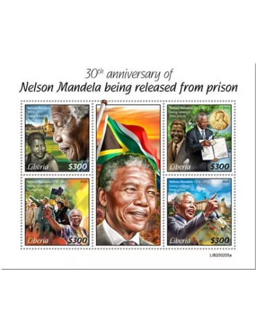 n° 6284/6287 - Timbre LIBERIA Poste