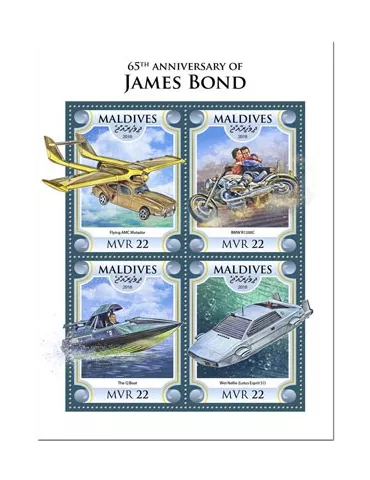 n° 6258/6261 - Timbre MALDIVES Poste