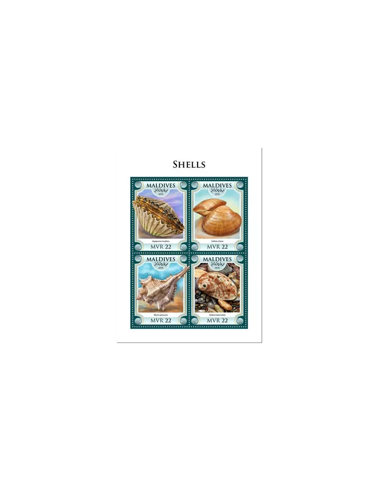 n° 6266/6269 - Timbre MALDIVES Poste