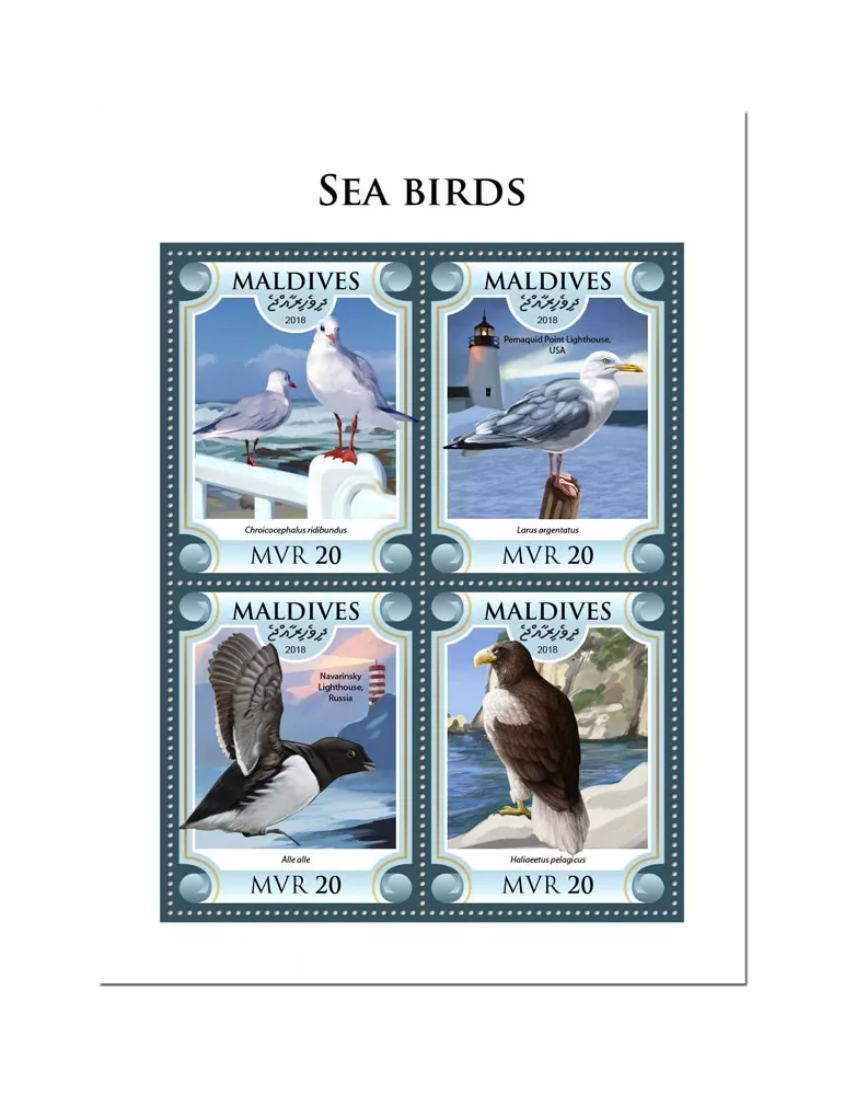 n° 6302/6305 - Timbre MALDIVES Poste