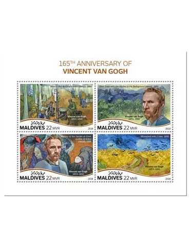 n° 6330/6333 - Timbre MALDIVES Poste