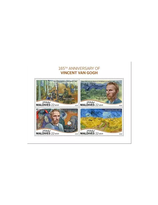 n° 6330/6333 - Timbre MALDIVES Poste