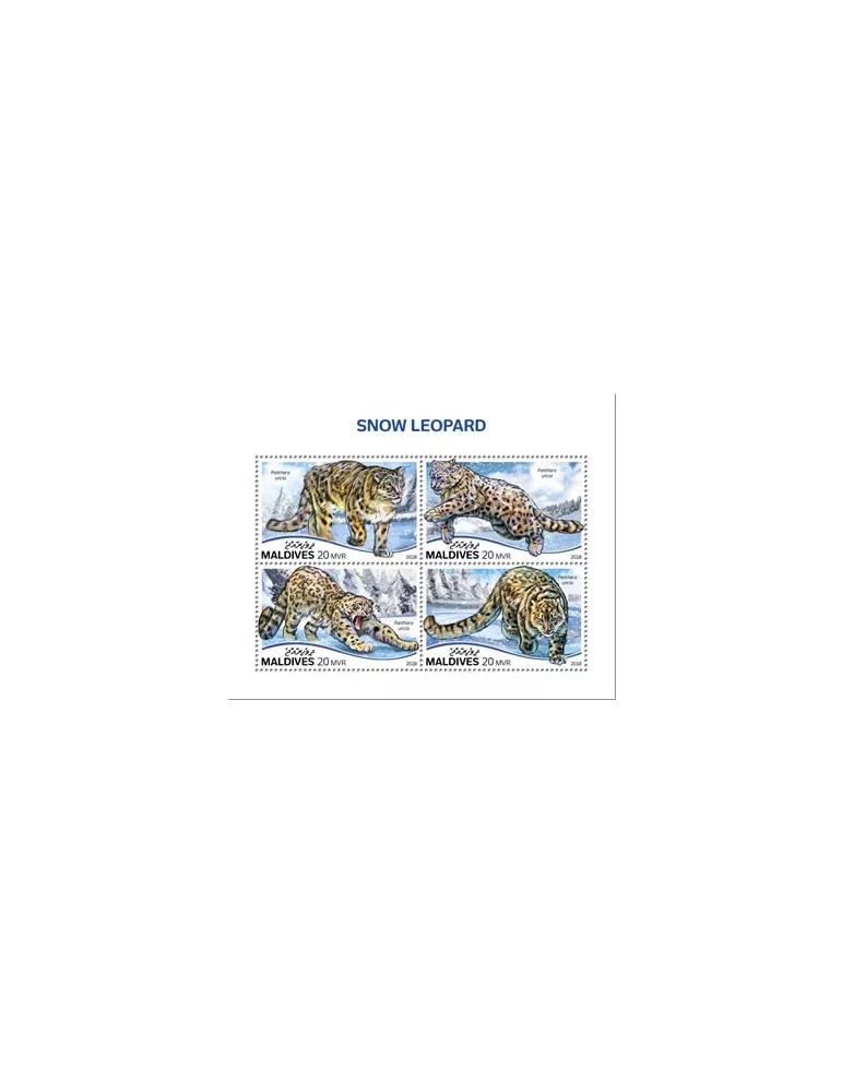 n° 6358/6361 - Timbre MALDIVES Poste