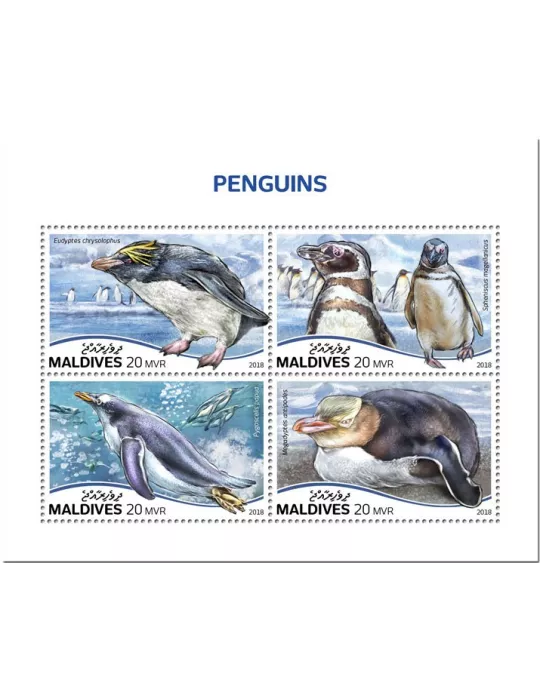 n° 6366/6369 - Timbre MALDIVES Poste