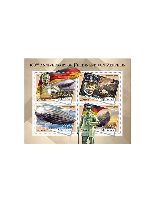 n° 6410/6413 - Timbre MALDIVES Poste