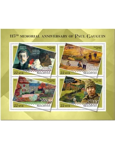 n° 6414/6417 - Timbre MALDIVES Poste