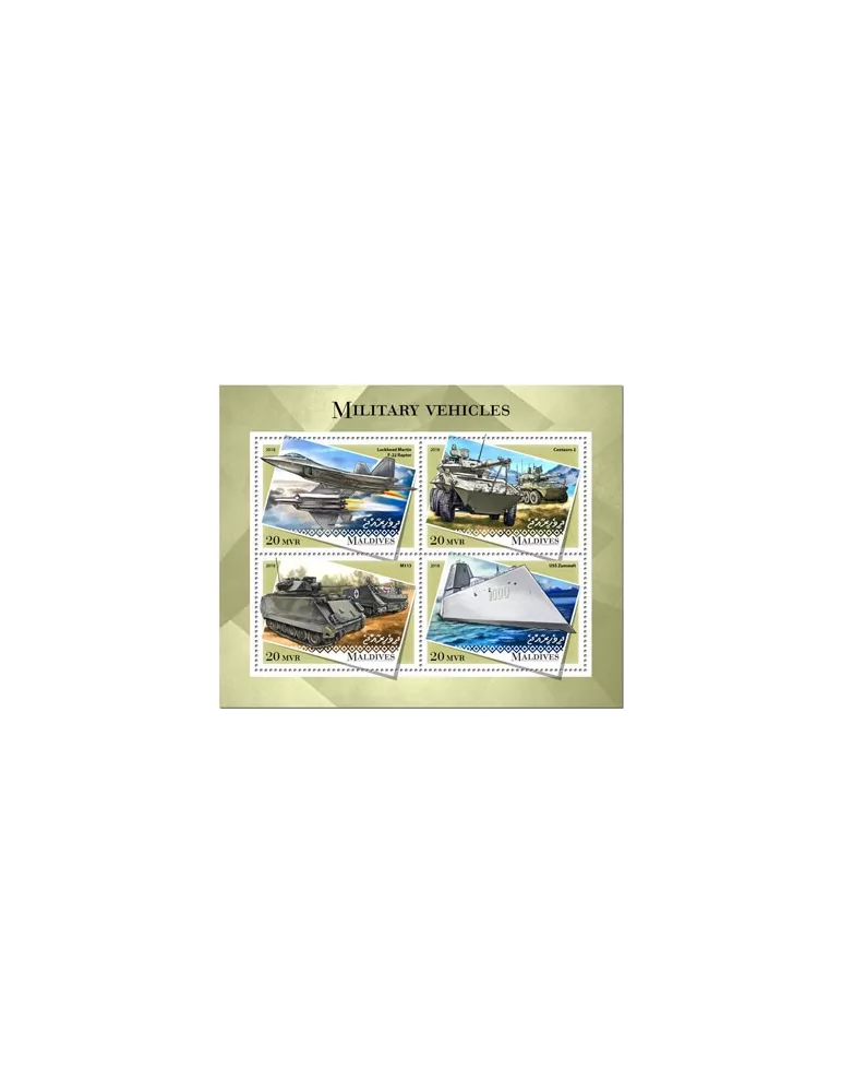 n° 6426/6429 - Timbre MALDIVES Poste