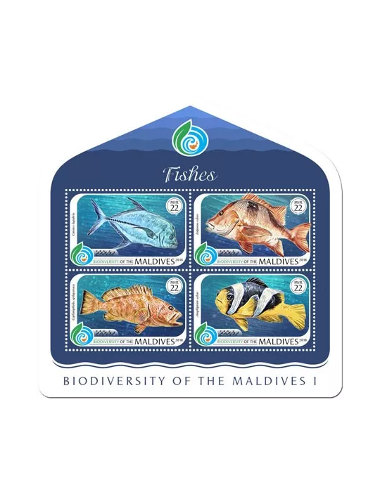 n° 6547/6550 - Timbre MALDIVES Poste