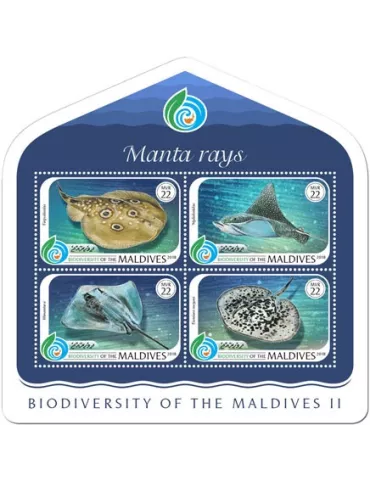 n° 6607/6610 - Timbre MALDIVES Poste