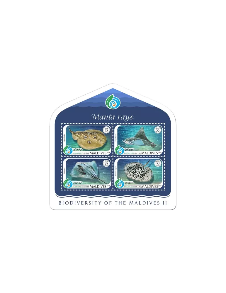 n° 6607/6610 - Timbre MALDIVES Poste