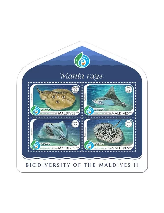 n° 6607/6610 - Timbre MALDIVES Poste