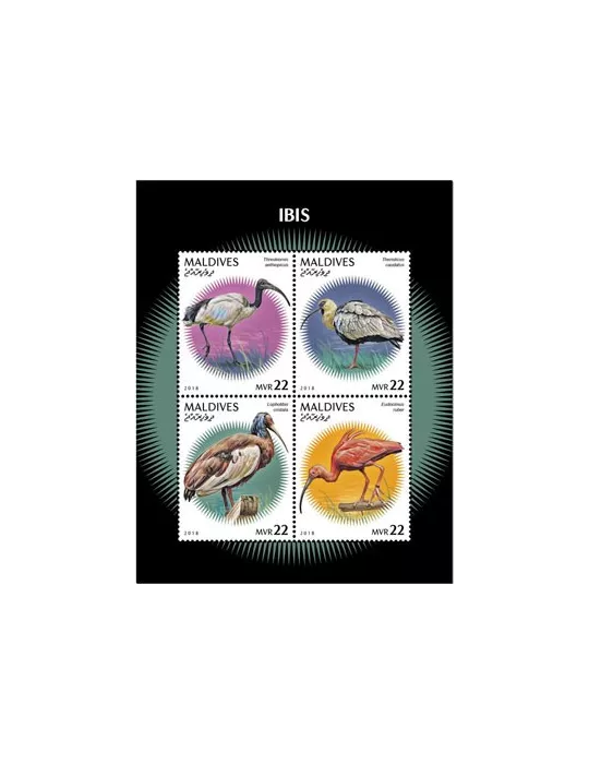 n° 6615/6618 - Timbre MALDIVES Poste