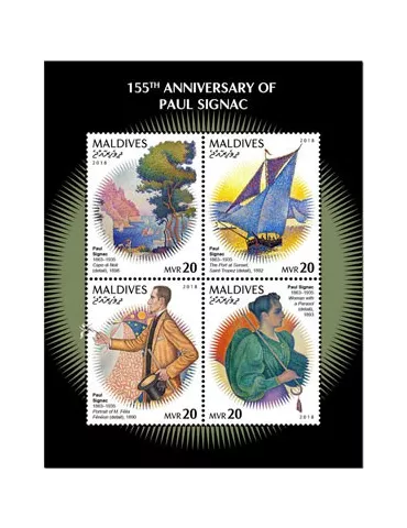 n° 6619/6622 - Timbre MALDIVES Poste