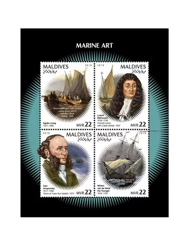 n° 6623/6626 - Timbre MALDIVES Poste