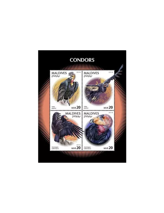 n° 6655/6658 - Timbre MALDIVES Poste