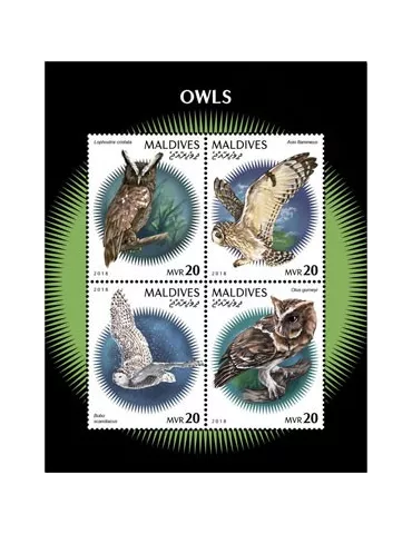 n° 6663/6666 - Timbre MALDIVES Poste