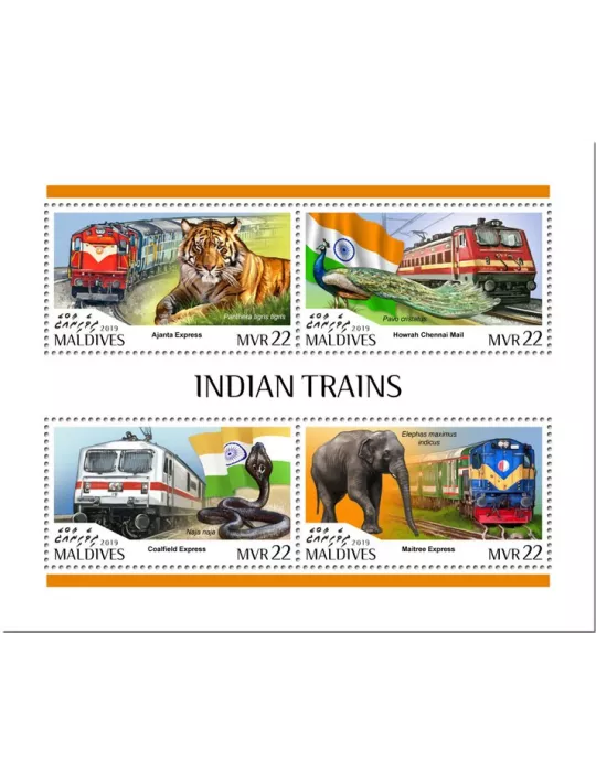 n° 6719/6722 - Timbre MALDIVES Poste