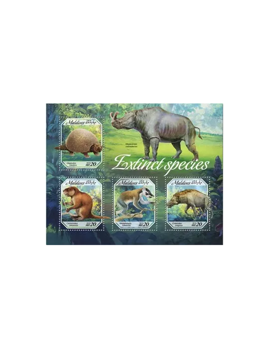 n° 6783/6786 - Timbre MALDIVES Poste