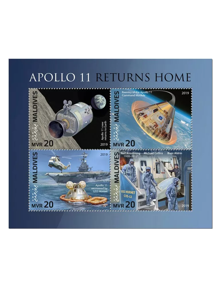 n° 6791/6794 - Timbre MALDIVES Poste