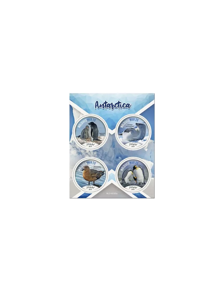 n° 6811/6814 - Timbre MALDIVES Poste