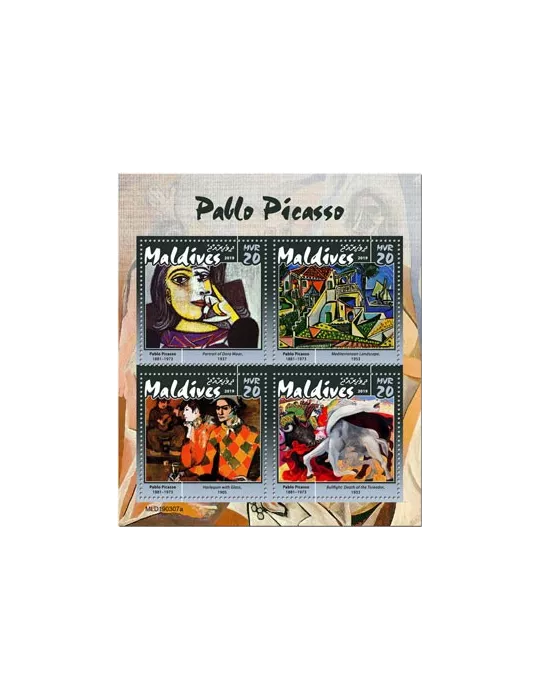 n° 6819/6822 - Timbre MALDIVES Poste
