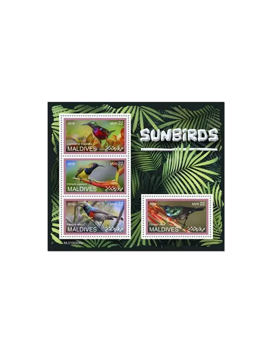 n° 6877/6880 - Timbre MALDIVES Poste