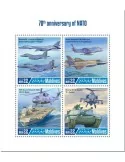 n° 6901/6904 - Timbre MALDIVES Poste