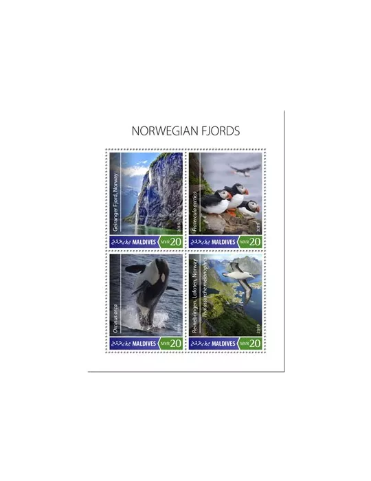 n° 6976/6979 - Timbre MALDIVES Poste