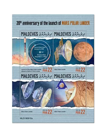 n° 7016/7019 - Timbre MALDIVES Poste