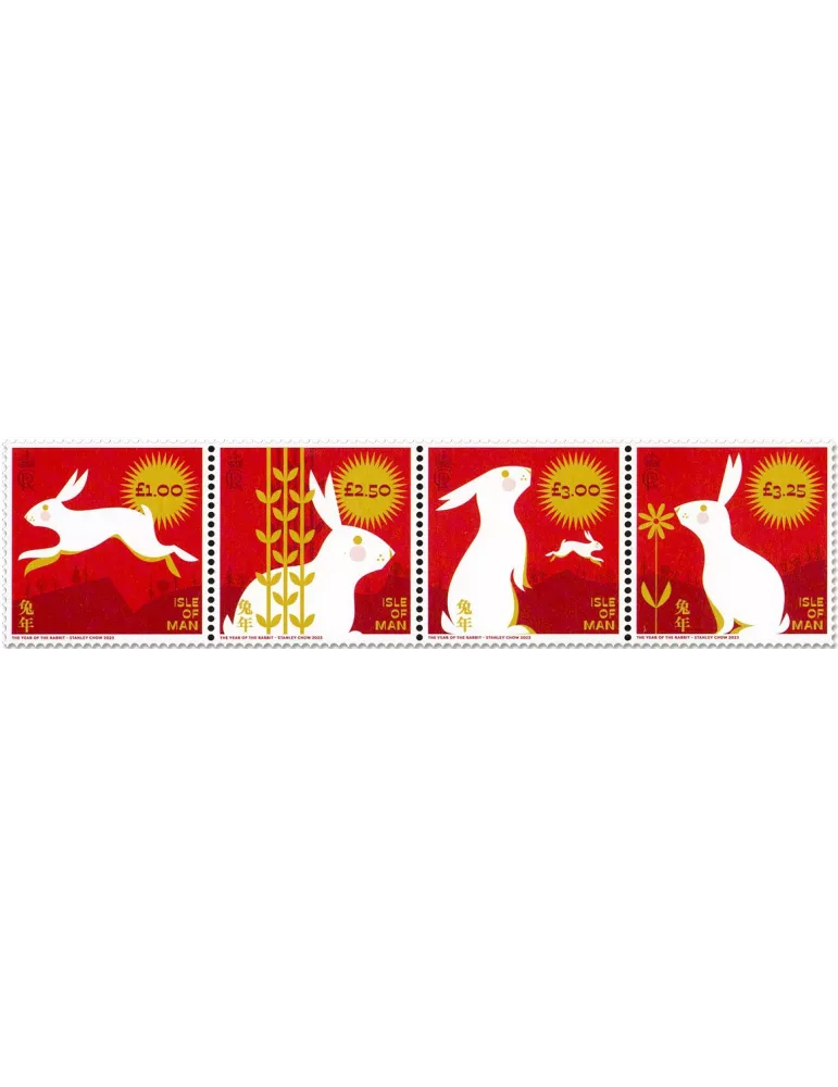 n° 2952/2955 - Timbre ILE DE MAN Poste