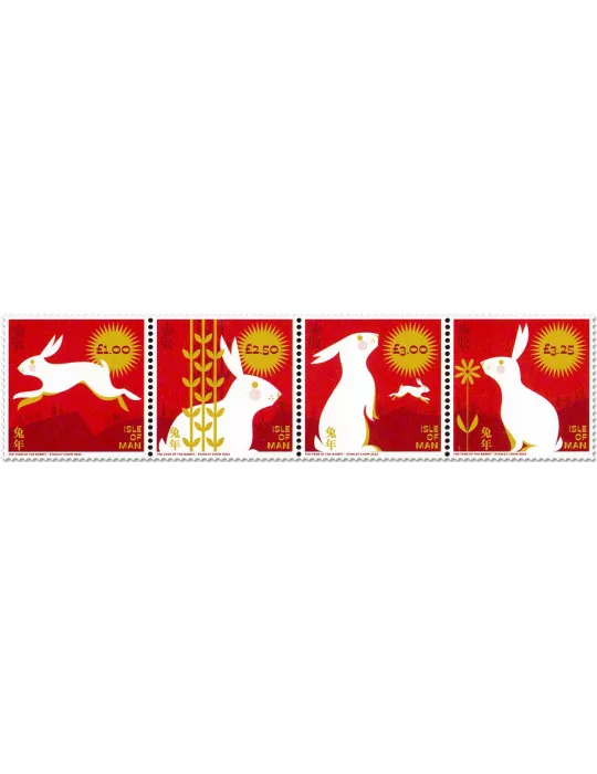 n° 2952/2955 - Timbre ILE DE MAN Poste