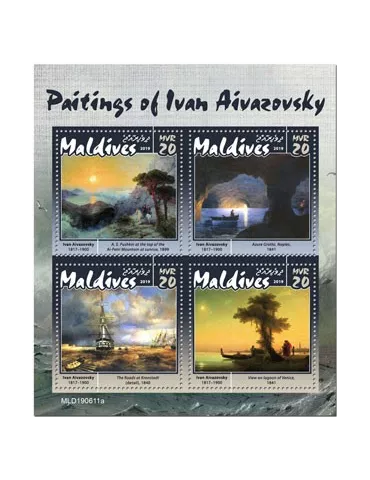 n° 7020/7023 - Timbre MALDIVES Poste