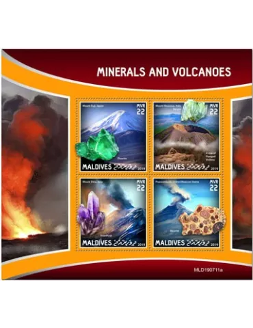 n° 7085/7088 - Timbre MALDIVES Poste